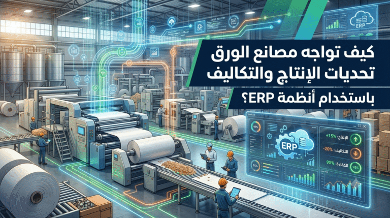 نظام ERP لمصانع الورق