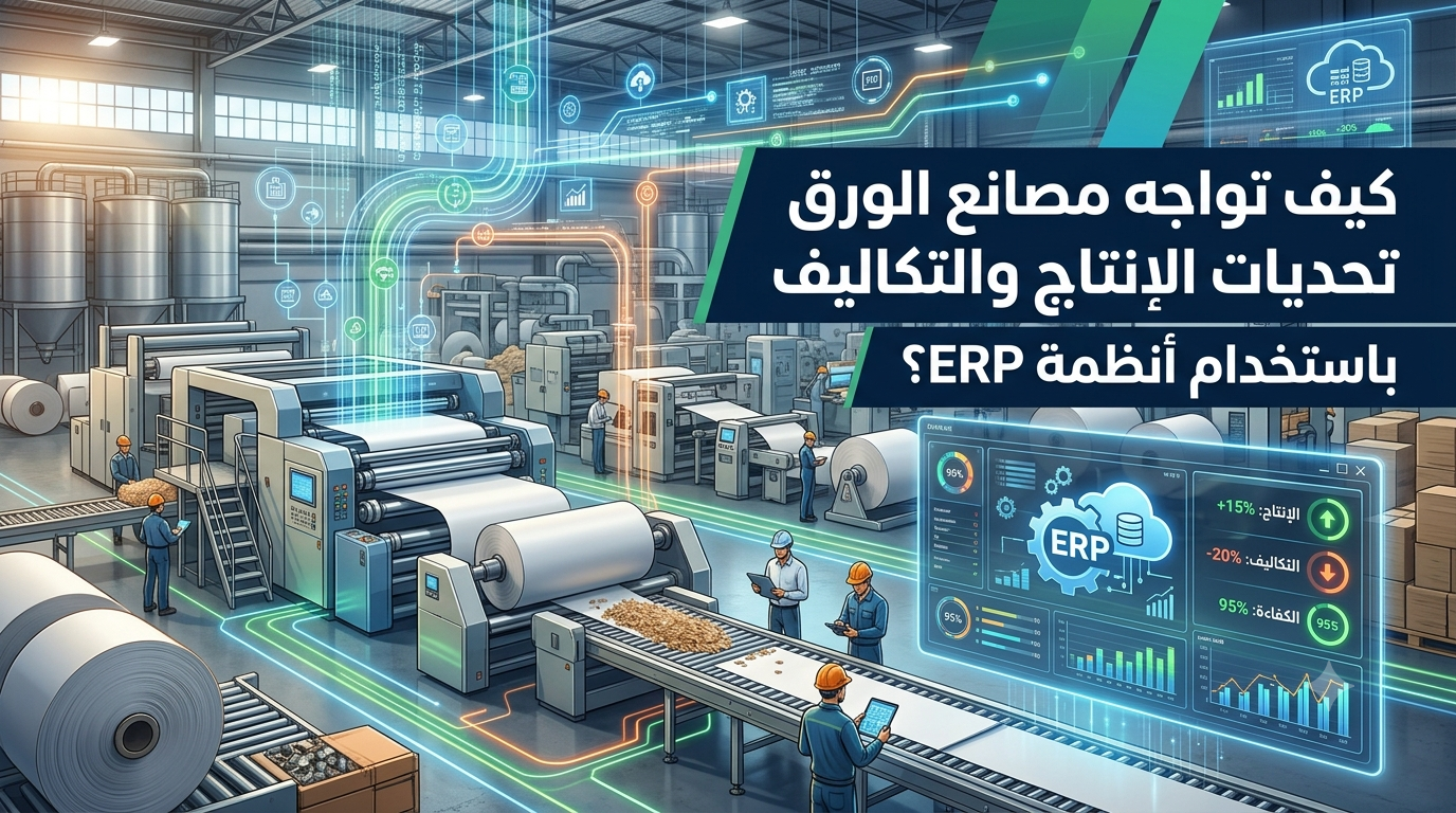 نظام ERP لمصانع الورق